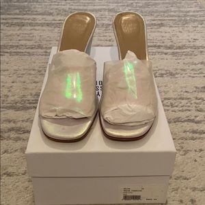 MNZ Opal Olympia Wedge Sandals